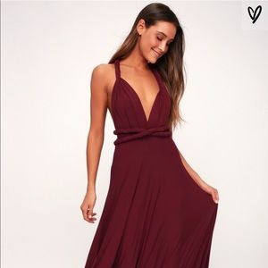 LULUS Exclusive Tricks of the Trade Maxi Dress